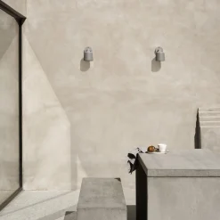 VIPP551 udendørs vægspot, lysegrå