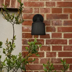 VIPP551 udendørs vægspot, sort