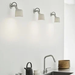 VIPP524 vægspot, varm grå