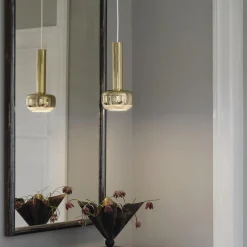 VL 56 pendel, polished brass