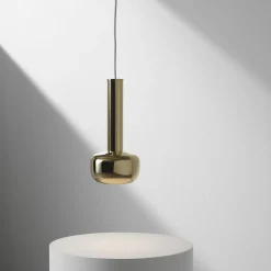 VL 56 pendel, polished brass