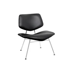 VL135 Cosy fuldpolstret loungestol, Savanne 30307/krom