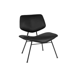 VL135 Cosy fuldpolstret loungestol, Ultra 41599/sort