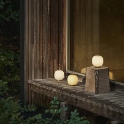 VL45 Radiohus Portable lampe, pale rose