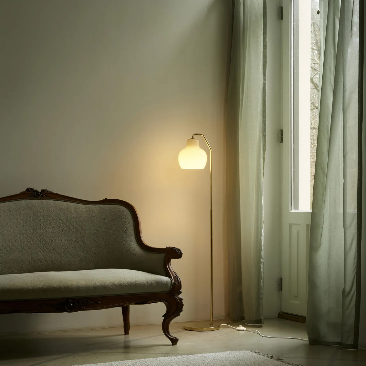 VL Ringkrone gulvlampe