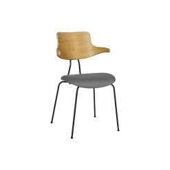 VL118 sædepolstret stol, Mood 4105/eg/sort