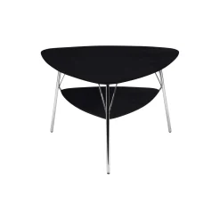 VL1312 sofabord, sort/krom