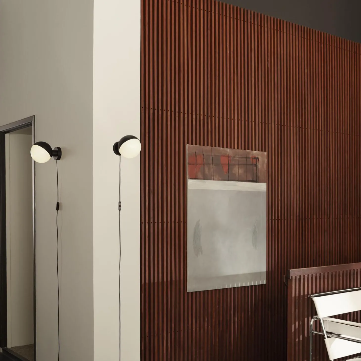 VL Studio væglampe, sort