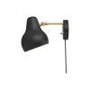 VL38 væglampe, sort