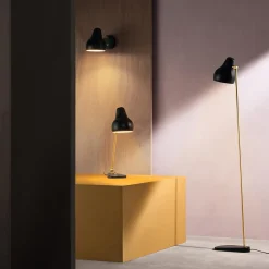 VL38 væglampe, sort