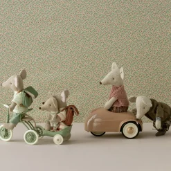 Vogn til cykel til mus, green