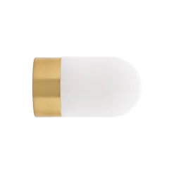 Vox Wall Lamp, brass/opal