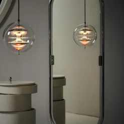 VP Globe pendel, chrome/red/blue