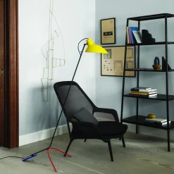 VV Cinquanta Floor Lamp, yellow/mondrian