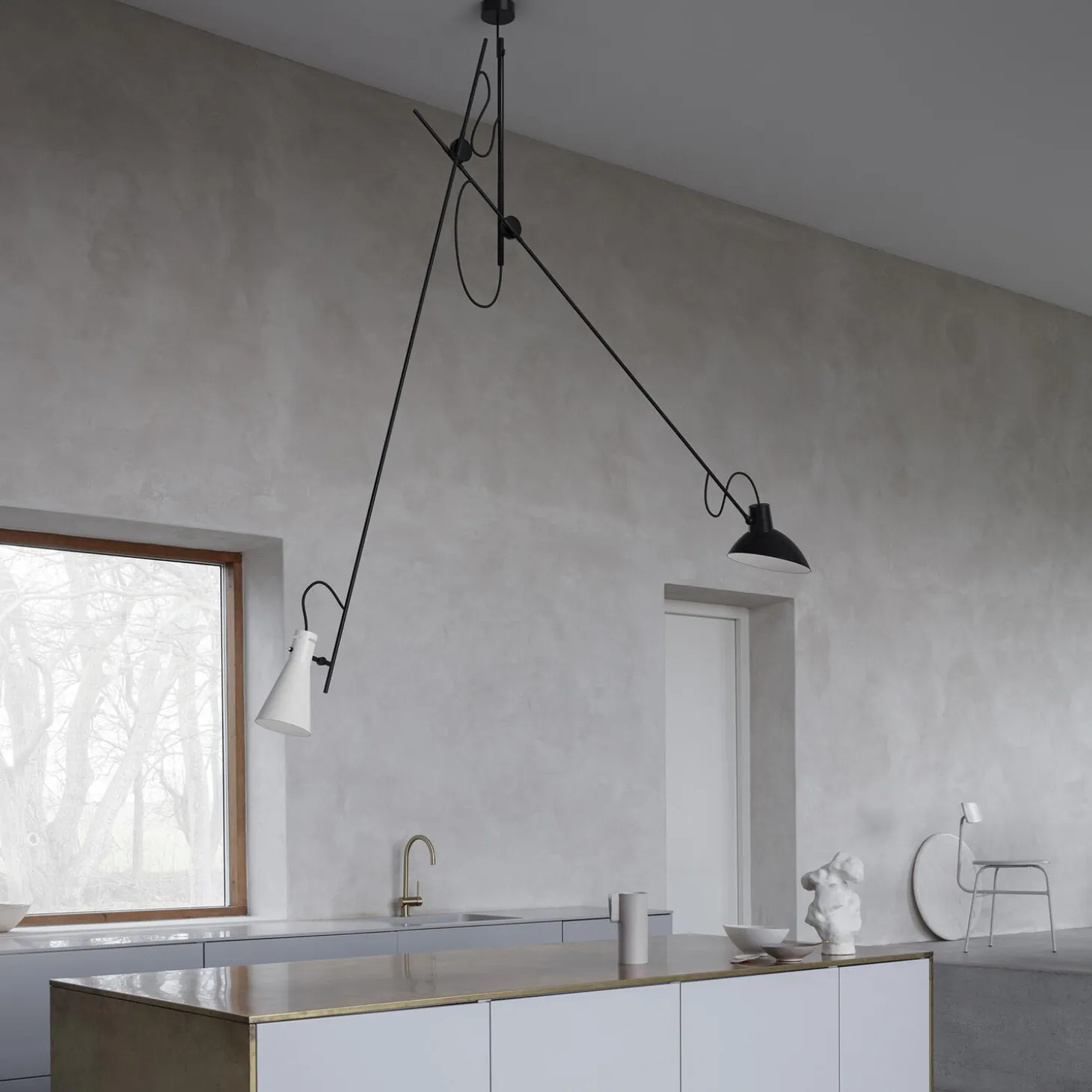 VV Cinquanta Suspension, white/black