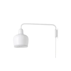 Wall Light A330S Golden Bell, white