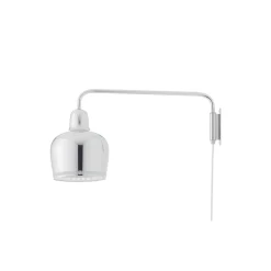 Wall Light A330S Golden Bell, chrome