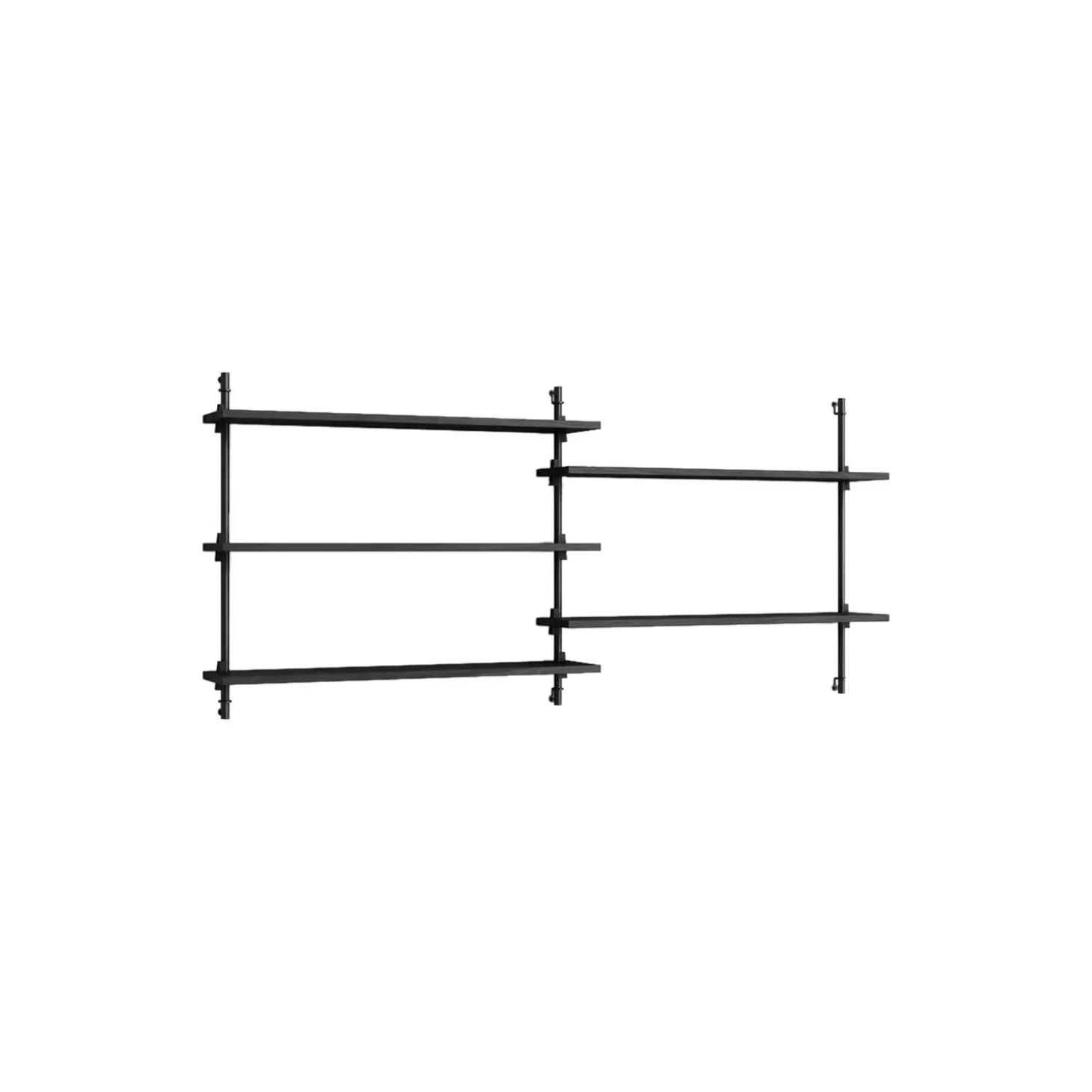 Wall Shelving 652, black