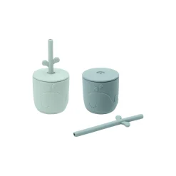 Wally Peekaboo sugerørskopsæt, blue