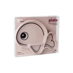 Wally Silikone Stick & Stay tallerken, pudder