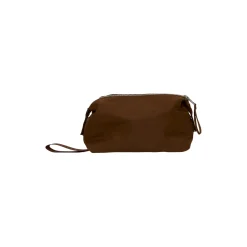 Wash bag, brown