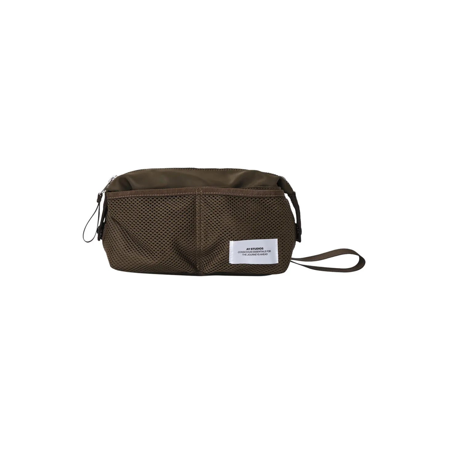 Wash bag, dark brown