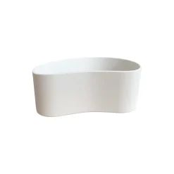 Wave opbevaringskurv, ivory