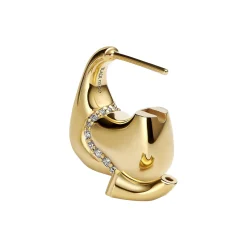 Weekender Flash Ørering, gold