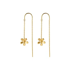 WildPoppyEarchains, forgyldt