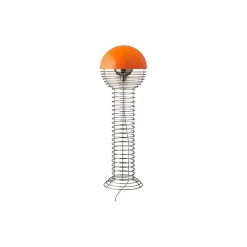 Wire gulvlampe, orange