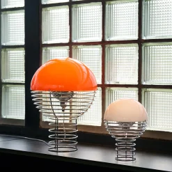 Wire Portable bordlampe, white