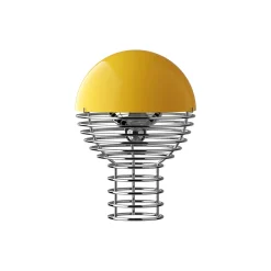 Wire Portable bordlampe, yellow