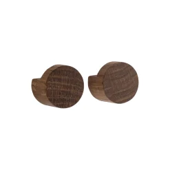 Wood Knot Small 2 stk., smoked