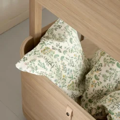 Wood Mini+ halvhøj køjeseng 68x162 cm, eg