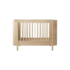 Wood Mini+ tremmeseng ekskl. junior kit 68x122 cm, eg