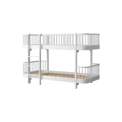 Wood Original halvhøj køjseng 90x200 cm, hvid