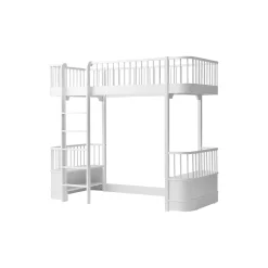 Wood Original højseng 90x200 cm, hvid