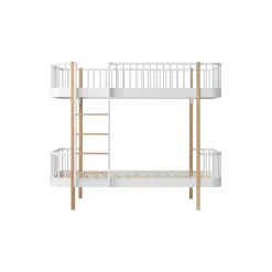 Wood Original køjeseng 90x200 cm, hvid/eg