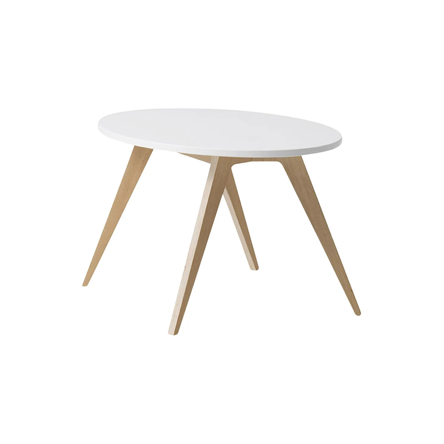 Wood PingPong bord, hvid/eg