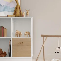 Wood reol 5x2 vandret med sokkel