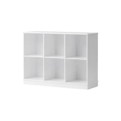 Wood reol 3x2 vandret med sokkel