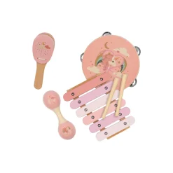 Wooden Music Set, rainbow mix