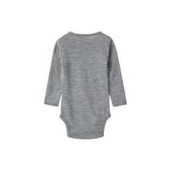 Wool Body L/S Lucca, 0224 melange grey