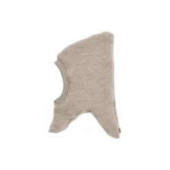 Wool Fleece Balaclava Eli, khaki melange