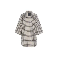 Woollen wire anorak, woollen wire