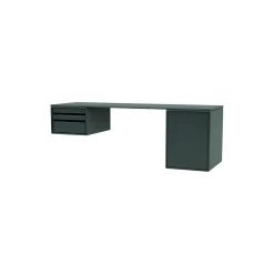 WORKSHOP skrivebord, 163 black jade