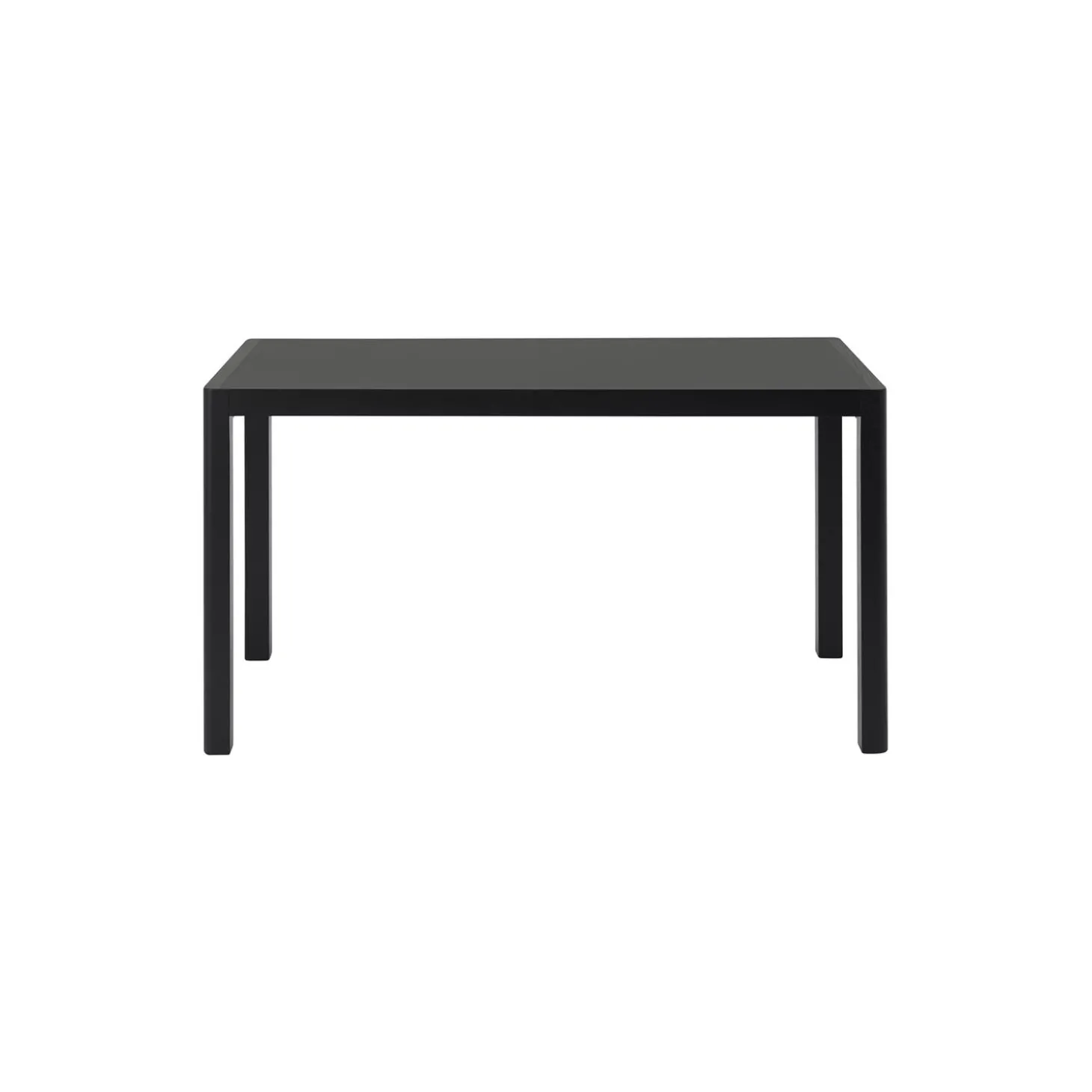 Workshop Table, black linoleum/black