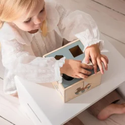 World of Sebra puttekasse, beige