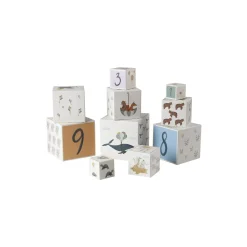 World of Sebra stabelkasser, beige