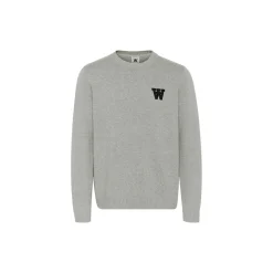 WWTay Pullover, light melange grey